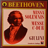 Beethoven, Giulini - Missa Solemnis / Messe C-Dur  1C 197-52 675/77