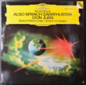 Richard Strauss • Herbert Von Karajan • Berliner Philharmoniker ‎- Also Sprach Zarathustra - Don Juan  410 959-1