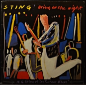 Sting ‎- Bring On The Night  396705-1, 829 473-1