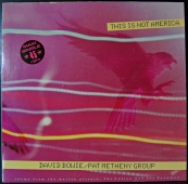 David Bowie/Pat Metheny Group ‎- This Is Not America  1C K 052-20 0482 6