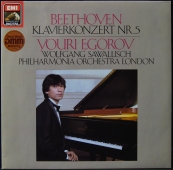 Beethoven, Youri Egorov, Wolfgang Sawallisch ‎- Piano Concerto No. 5 Emperor  1C 067-43 433 T