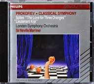 Prokofiev, London Symphony Orchestra, Sir Neville Marriner - The Love Of Three Oranges  Lieutenant Kijé Classical Symphony 426 640-2 www.blackvinylbazar.cz-LP-CD-gramofon