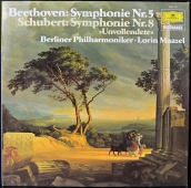 Beethoven, Schubert / Berlin Philharmonic Orchestra, Lorin Maazel ‎- Beethoven - Symphony No. 5 / Schubert - Symphony No. 8  2535 103