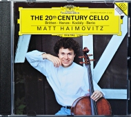 Matt Haimovitz - Britten · Henze · Kodály · Berio - The 20th-Century Cello 445 834-2 www.blackvinylbazar.cz-LP-CD-gramofon
