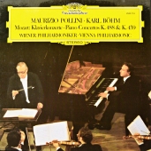 Mozart - Maurizio Pollini · Karl Böhm · Wiener Philharmoniker – Klavierkonzerte · Piano Concertos K. 488 & K. 459 www.blackvinylbazar.cz
