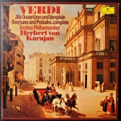 Giuseppe Verdi, Berliner Philharmoniker, Herbert von Karajan ‎- Alle Ouvertüren Und Vorspiele  20 322-0