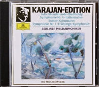 Berliner Philharmoniker, Herbert von Karajan, Robert Schumann, Felix Mendelssohn-Bartholdy – Symphonie Nr. 4 Italienische Symphonie Nr. 1 Frühlings-Symphonie www.blackvinylbazar.cz