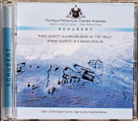 Schubert - The Royal Philharmonic Chamber Ensemble, Jonathan Carney, Ronan O'Hora – Piano Quintet In A Major Opus 114, 'The Trout' / String Quartet In A Minor Opus 29 www.blackvinylbazar.cz