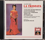 Staatskapelle Dresden, Giuseppe Patanè, Anneliese Rothenberger - Giuseppe Verdi - La Traviata. Querschnitt In Deutscher Sprache CDM 7 69097 2 www.blackvinylbazar.cz-CD-LP