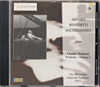 Arturo Benedetti Michelangeli Plays Claude Debussy - Préludes - Volume 1 AUR 201-2 www.blackvinylbazar.cz-CD-LP