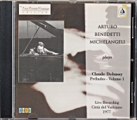 Arturo Benedetti Michelangeli Plays Claude Debussy - Préludes - Volume 1 AUR 201-2 www.blackvinylbazar.cz-CD-LP Arturo Benedetti Michelangeli Plays Claude Debussy - Préludes - Volume 1 AUR 201-2 www.blackvinylbazar.cz-CD-LP
