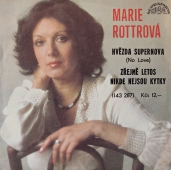 Marie Rottrová - Hvězda Supernova (No Love) / Zřejmě Letos Nikde Nejsou Kytky 1143 2871 www.blackvinylbazar.cz-CD-LP