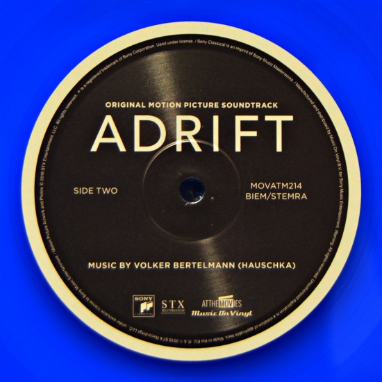 Volker Bertelmann, (Hauschka) ‎- Adrift (Original Motion Picture